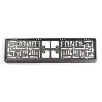 AUTO-STYLE Kunststof kentekenplaathouder 'Click' 52x11cm Gunmetal