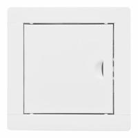 EDM Registratiedeksel 87748, wit, inbouwlamp, 19,5 x 19,5 cm