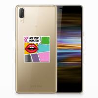 Sony Xperia L3 Silicone Back Cover Popart Princess