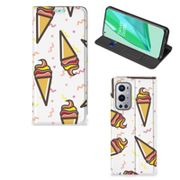 OnePlus 9 Pro Flip Style Cover Icecream - thumbnail