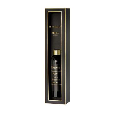 Geurstokjes navulling Oud & Bergamot - 250ml Geurstokjes navulling Oud & Bergamot - 250ml