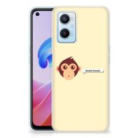 OPPO A96 | OPPO A76 Telefoonhoesje met Naam Monkey