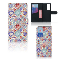 OPPO Find X3 Neo 5G Bookcase Tiles Color