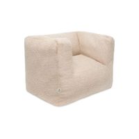 Jollein fauteuiltje Beanbag Boucle Naturel Maat