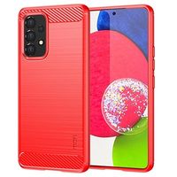 Samsung Galaxy A53 5G Mofi Carbon Fiber TPU Case - Rood