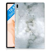 Tablethoes Samsung Galaxy Tab S7FE Painting Grey - thumbnail