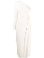 Acler Asymmetrische midi-jurk - Wit