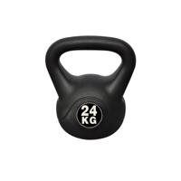 vidaXL Kettlebell met kunststof mantel 24kg