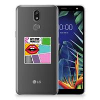 LG K40 Silicone Back Cover Popart Princess
