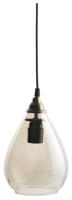 BePureHome Hanglamp 'Simple' Glas Medium, kleur Antique Brass