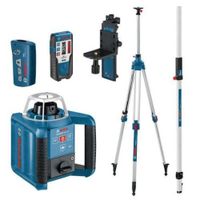 Bosch Blauw GRL 300 HV SET Rotatielaser | + LR 1 + WM4 + RC1 + BT 300 HD + GR 240 - 061599403Y - thumbnail