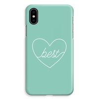 Best heart pastel: iPhone XS Max Volledig Geprint Hoesje - thumbnail