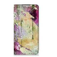 Bookcase Samsung Galaxy S22 Plus Letter Painting