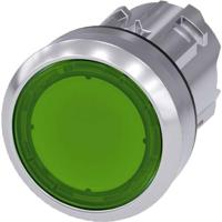 Siemens Sirius ATC Push Button 22 MM ROND metallic/A Bright Green Button inbouw