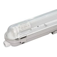 TL Lampen - LED TL armatuur - 120cm - Incl. flikkervrije 18W TL buis - 6000K koud wit licht - IP65 waterdicht - Koppelbaar - TL Verlichting