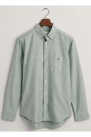 GANT Regular Fit Overhemd munt, Effen