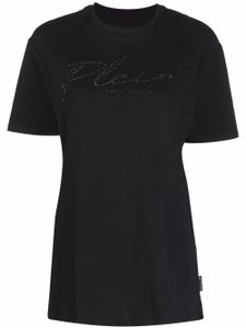 Philipp Plein t-shirt Signature à ornements en cristal - Noir