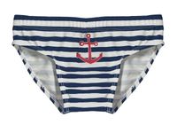 PLAYSHOES Maritim Klassiek slip Blauw, Wit - thumbnail