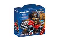 PLAYMOBIL City Action - Brandweer - Speed Quad constructiespeelgoed 71090