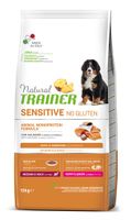 NATURAL TRAINER DOG PUPPY / JUNIOR MEDIUM / MAXI SENSITIVE SALMON 12 KG