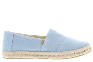 Toms Alpargata rope 10020704 light blue lichtblauw 