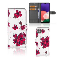 Samsung Galaxy A22 5G Hoesje Blossom Red