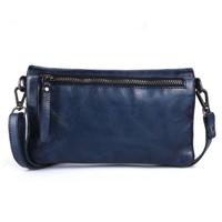 Genicci Schoudertasje / Portemonnee Cher Navy Blauw