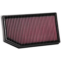 K&N vervangingsfilter passend voor Jeep Wrangler JL 2.0 & 3.6 2018- (33-5076) 335076 - thumbnail