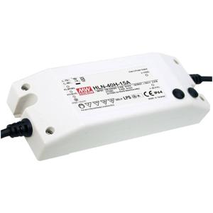 Mean Well HLN-40H-42A LED-driver, LED-transformator Constante spanning, Constante stroomsterkte 40 W 0.96 A 25.2 - 42 V/DC Dimbaar, PFC-schakeling,