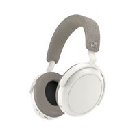 Sennheiser Momentum 4 Headset Bedraad en draadloos Hoofdband Oproepen/muziek Bluetooth Grijs, Wit