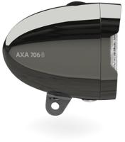 Axa Koplamp 706-B Retro 15 lux led batterij chroomzwart - thumbnail