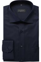 ETERNA Cover Shirt Comfort Fit Overhemd blauw, Effen - thumbnail