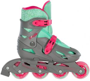 Playlife inline skates Riddler hardboot 82A grijs maat 35 38