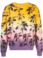 Saint Laurent sweat à imprimé graphique - Multicolore - thumbnail