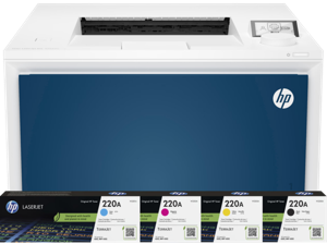 HP Color LaserJet Pro MFP 4202dw + 1 extra set toners