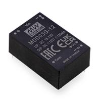 Mean Well MDD03F-05 DC/DC-converter, print 300 mA 3 W Aantal uitgangen: 2 x Inhoud 1 stuk(s)