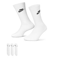 Nike NSW Sportsokken 3-Pack Wit Zwart