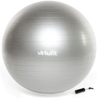 Anti-Burst Fitnessbal Pro met Pomp 85cm Grijs - thumbnail