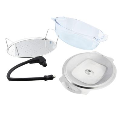 Electrolux S.STEAMKIT ovenonderdeel & -accessoire Zwart, Roestvrijstaal, Transparant Glas, Roestvrijstaal Stoomset Electrolux S.STEAMKIT ovenonderdeel & -accessoire Zwart, Roestvrijstaal, Transparant Glas, Roestvrijstaal Stoomset