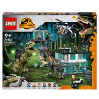 LEGO Jurassic World 76949 giganotosaurus & therizinosaurus aanval - thumbnail