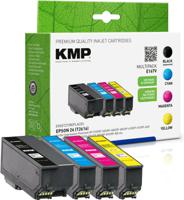 KMP Inktcartridge vervangt Epson 26, T2616, T2601, T2612, T2613, T2614 Compatibel Combipack Zwart, Cyaan, Magenta, Geel E167V 1626,4850 - thumbnail