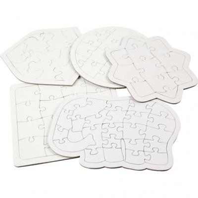 Creotime blanco puzzel 5x2 stuks