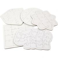 Creotime blanco puzzel 5x2 stuks