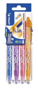 Rollerpen Pilot Frixion Set2Go BL-FR7 0.35mm set ÃƒÆ' 4 stuks fun ass