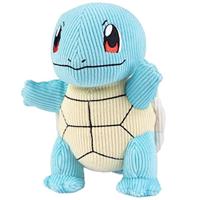 Jazwares Pokémon Squirtle corduroy pluche van 20,3 cm (8 inch), officieel gelicentieerd - kwaliteitsvol authentiek en zacht corduroy knuffeldier, beperkte oplage, geweldig cadeau voor kinderen,