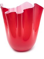 Venini vase Handerchief en céramique - Rouge