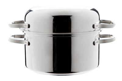 Cosy & Trendy Mosselpan Inductie Glans RVS Ø 18 cm