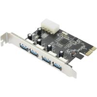 Renkforce 4 poorten USB 3.2 Gen 1-controllerkaart USB-A PCIe - thumbnail