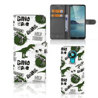 Telefoonhoesje met Pasjes voor Nokia 3.4 Dinosaurus