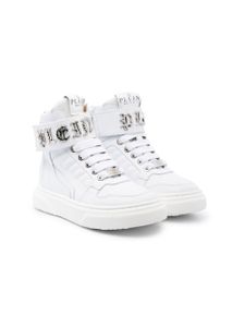 Philipp Plein baskets montantes Gothic Plein - Blanc